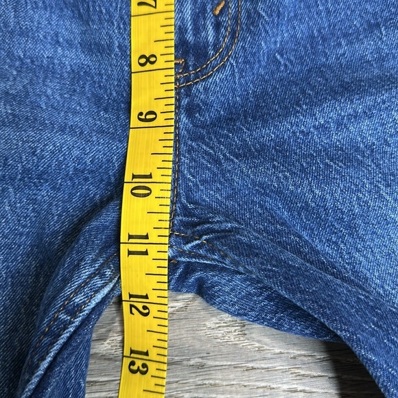 Abercrombie & Fitch The 90’s Straight Ultra High Rise Jeans Blue Sz 25 - Picture 11 of 13